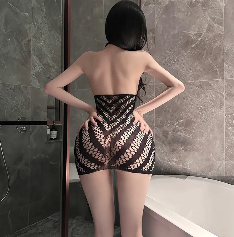 🕸️ เซ็ตถุงน่องตาข่าย · ยืดหยุ่นกระชับ เนื้อผ้าโปร่ง