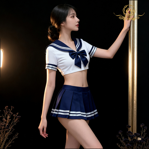 日系风👗学院风动漫水手服套装🏫