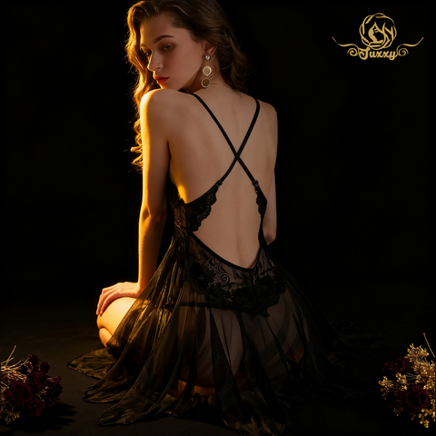 ♀️An alluring nightgown with a front-clasp bra design that feels soft against the skin💋