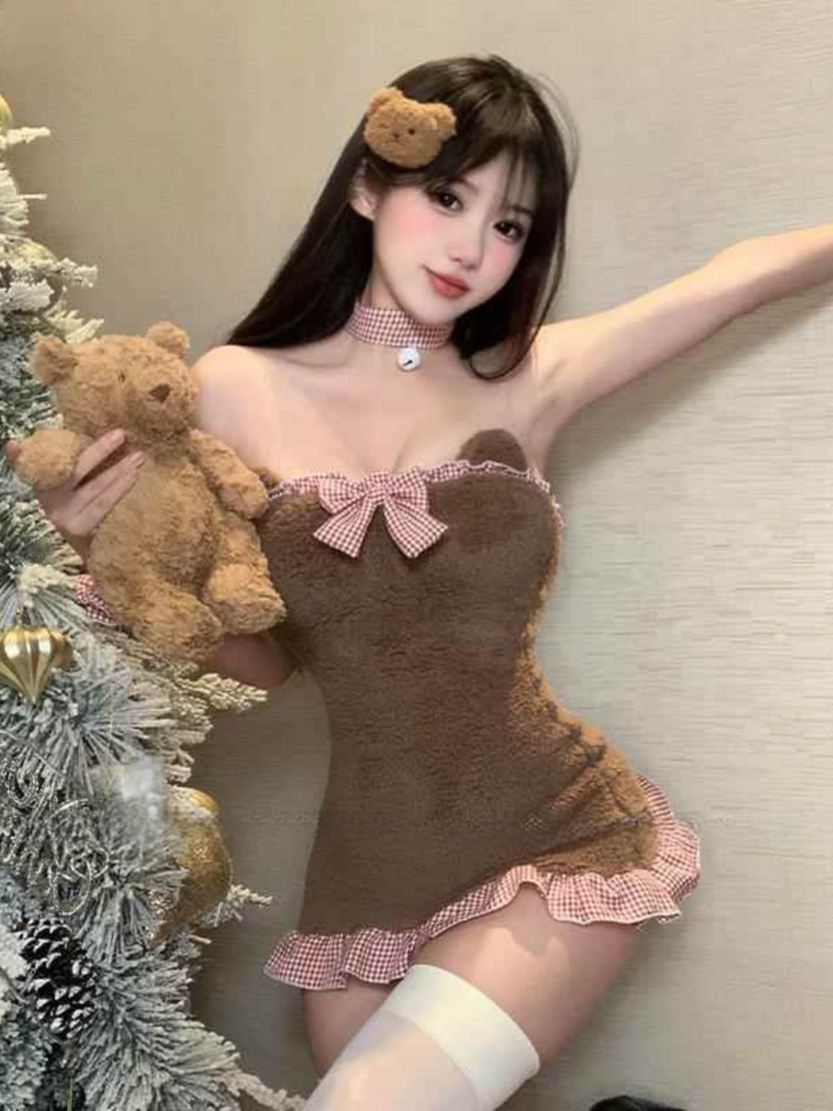 ชุดนอนไม่ได้นอน ชุดนอน 2 ชิ้น ชุดคอสเพลย์ ชุดฮาโลวีน 🎗️เกรดพรีเมี่ยมแท้