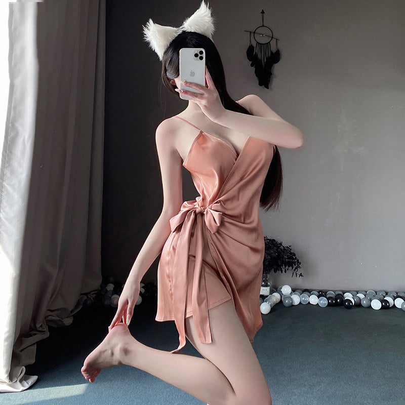 🩱 skin-friendly silk quality slip dress💖