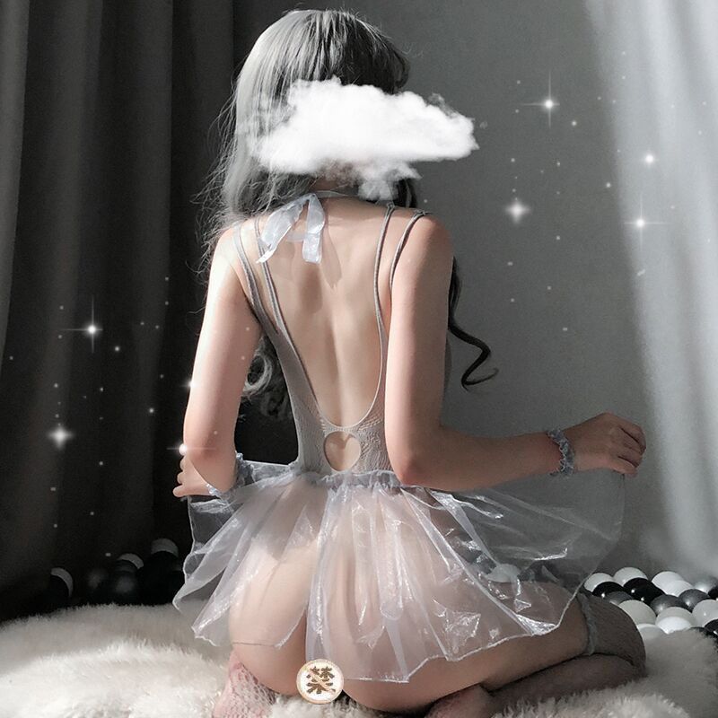 露背透视睡裙，可爱短裙，万圣节装扮，快速发货✨
