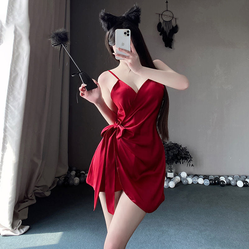 🩱 skin-friendly silk quality slip dress💖