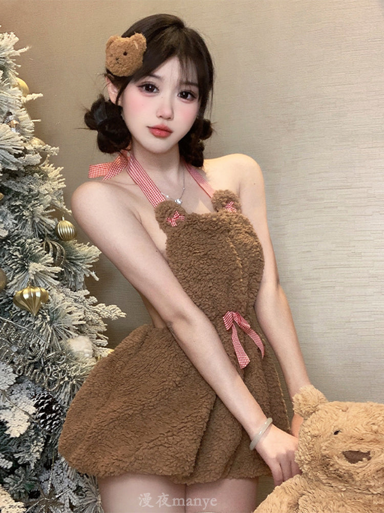 ชุดนอนไม่ได้นอน ชุดนอน 2 ชิ้น ชุดคอสเพลย์ ชุดฮาโลวีน 🎗️เกรดพรีเมี่ยมแท้