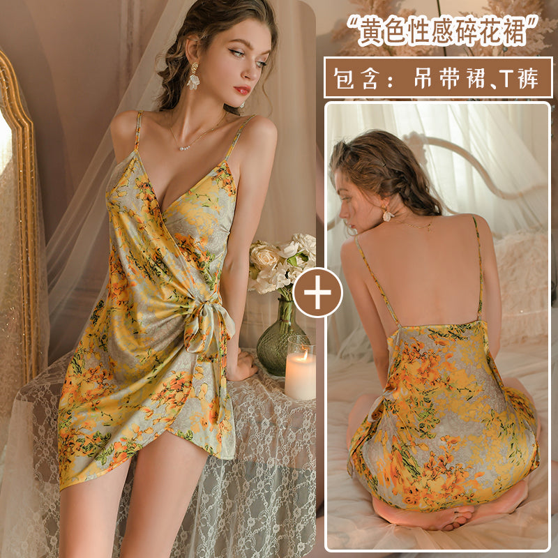 🩱 skin-friendly silk quality slip dress💖