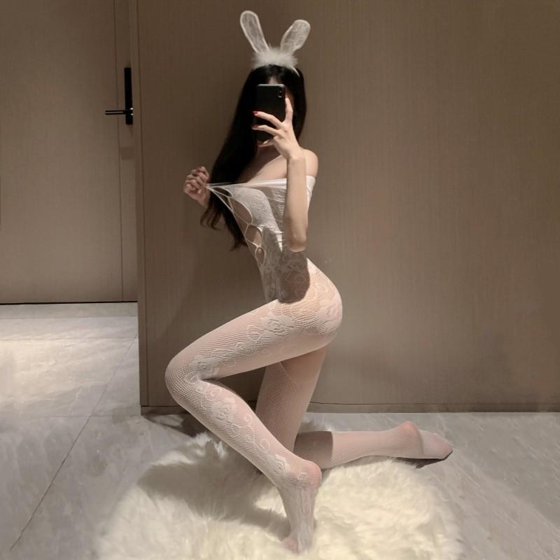 🕸️ เซ็ตถุงน่องตาข่าย · ยืดหยุ่นกระชับ เนื้อผ้าโปร่ง