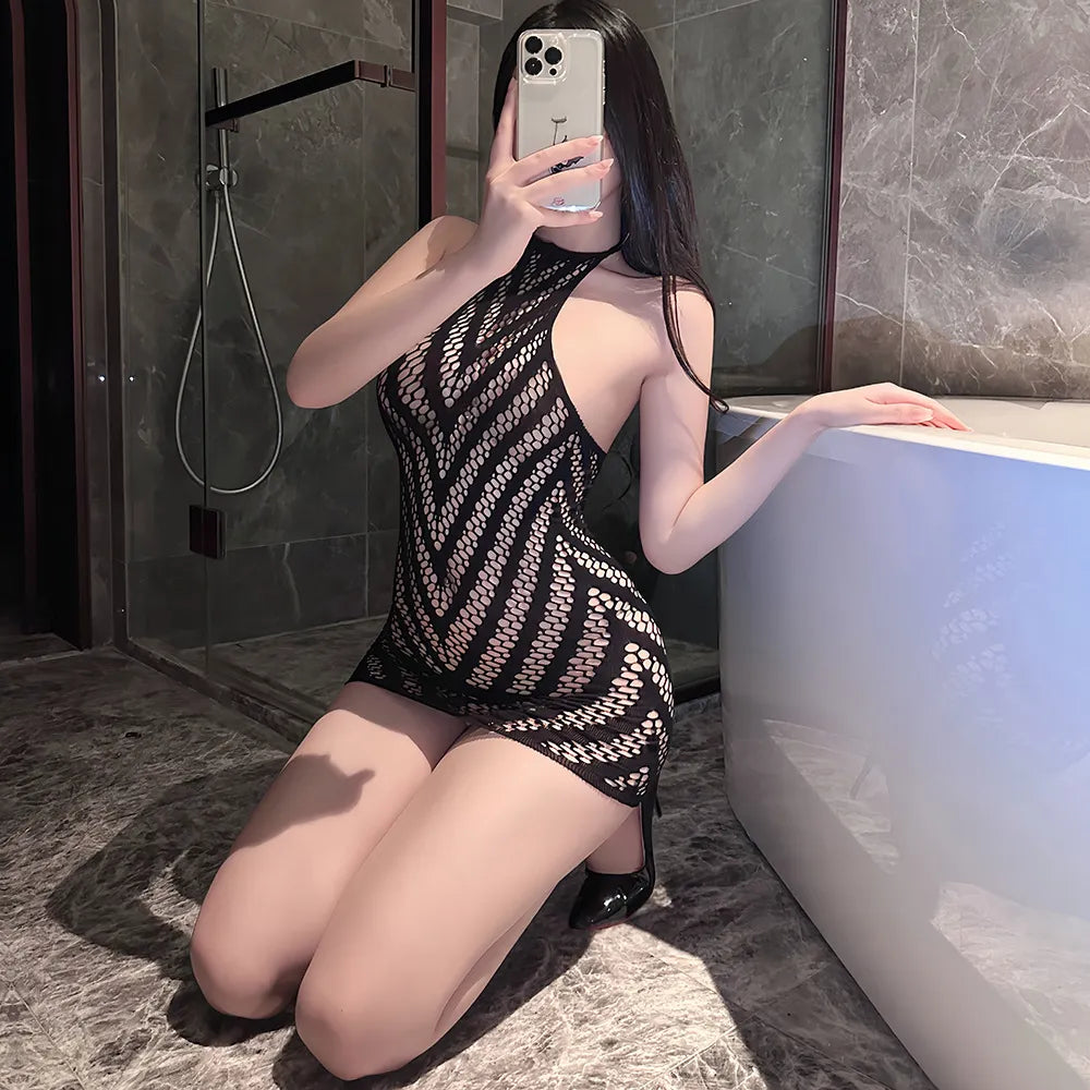 🕸️ เซ็ตถุงน่องตาข่าย · ยืดหยุ่นกระชับ เนื้อผ้าโปร่ง